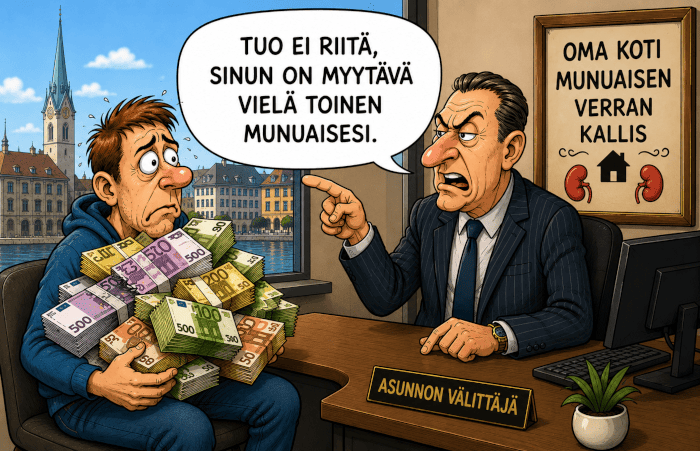 Globalisaatiota perusteltiin mm. asuntojen halpenemisella, toisin kävi ne kallistuu