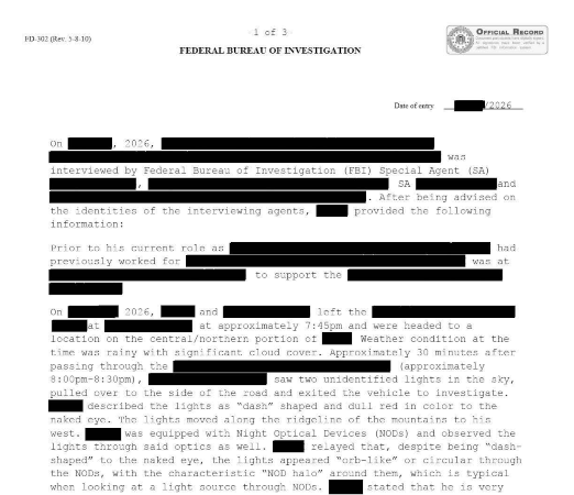 FBI Ufo-tapaus