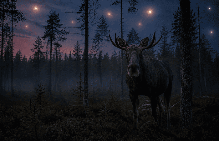 Ufoja Ruotsin taivaalla?